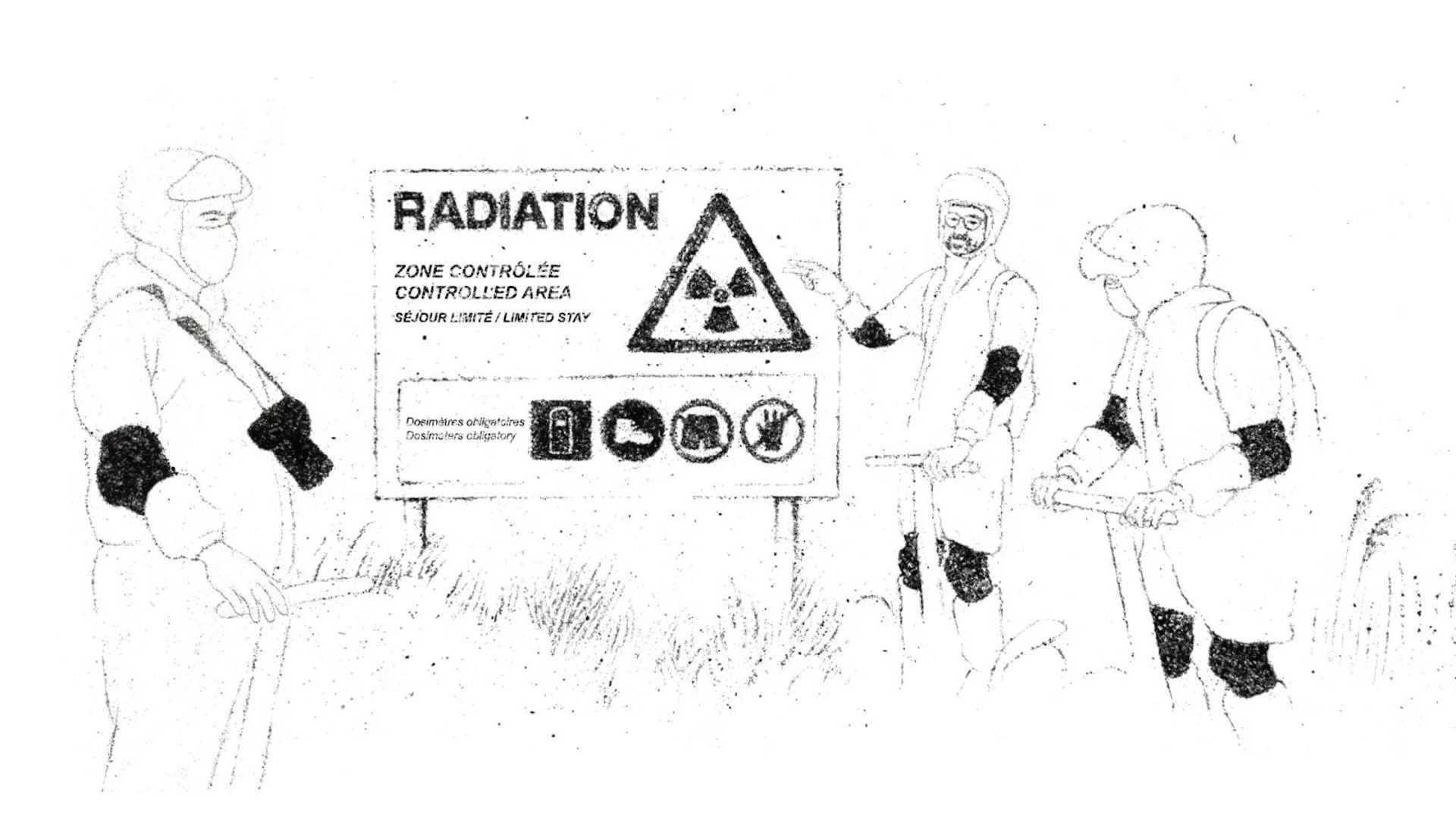 Visit into irradiated land